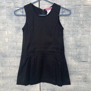 Classroom Uniforms School Dress‎ 6 Kids Black Sleeveless Pleated